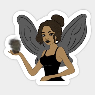 Lil Gothic Fairy Sticker